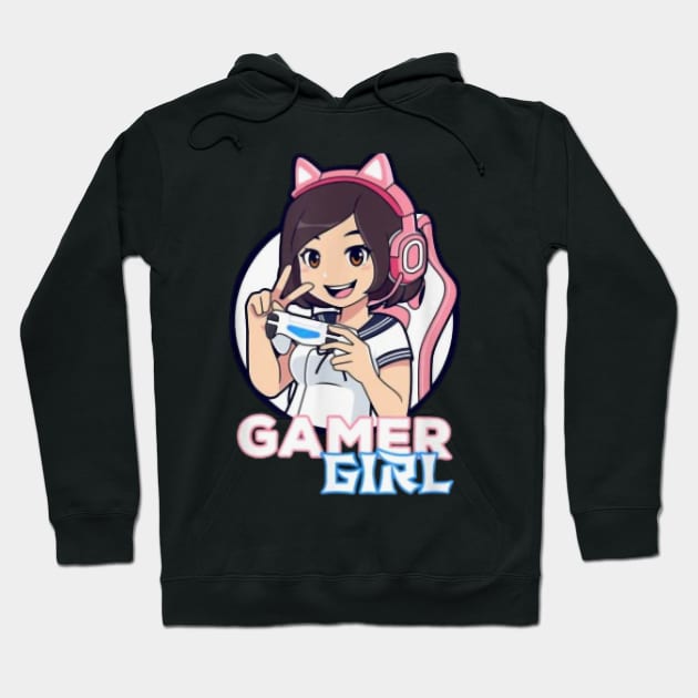 Girl Gamer Hoodie by LovelyDayG